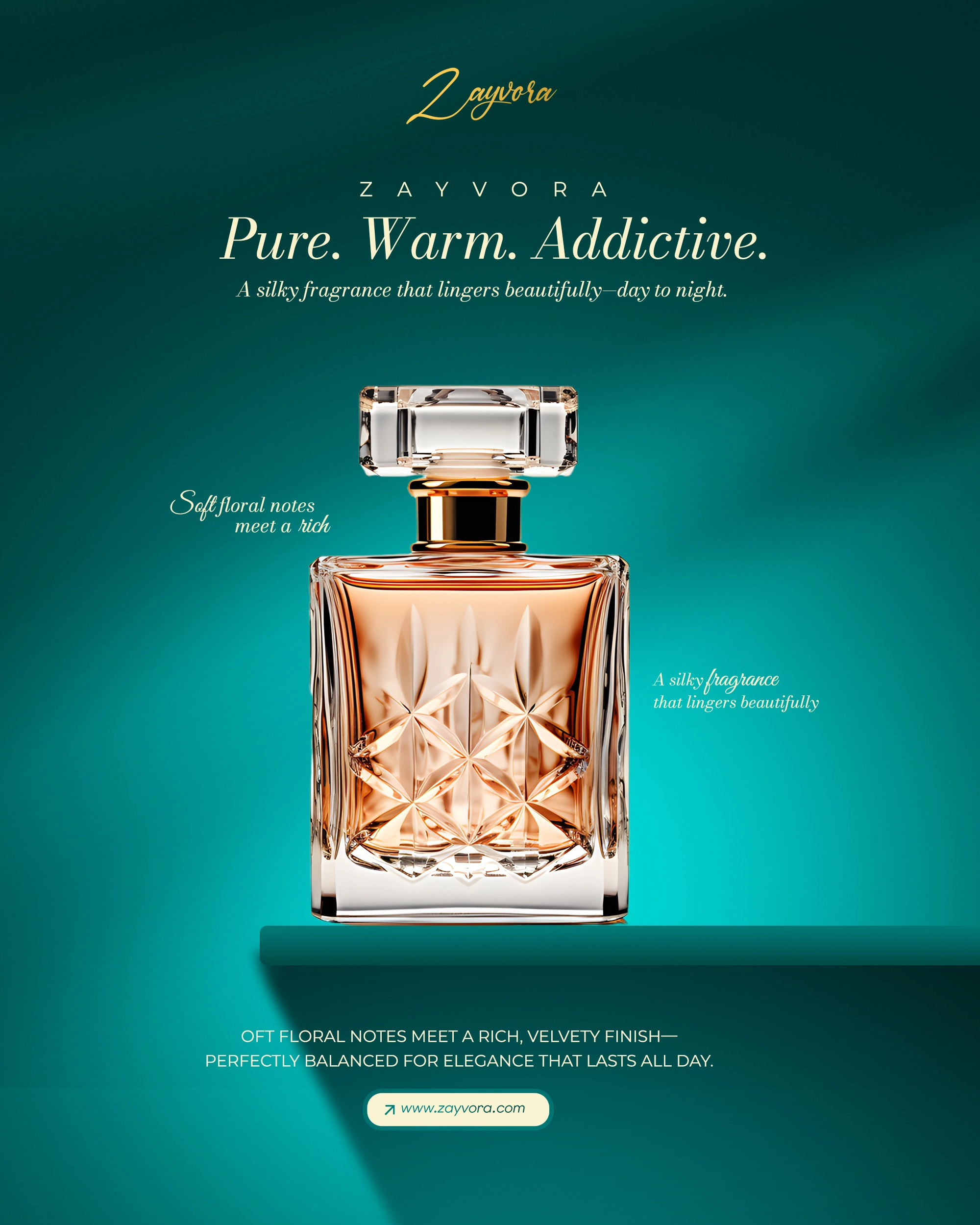 Static Social Media Awareness Content Design for Perfume Brand